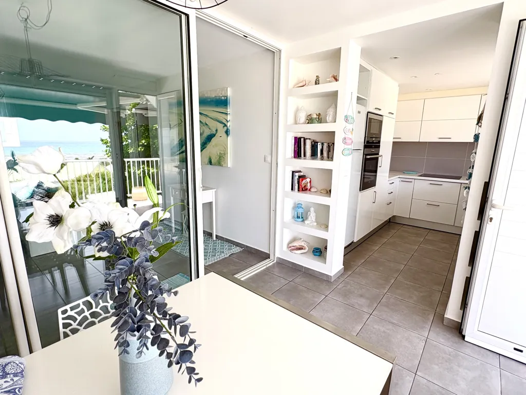 Köök - Sea View Apartment in St François