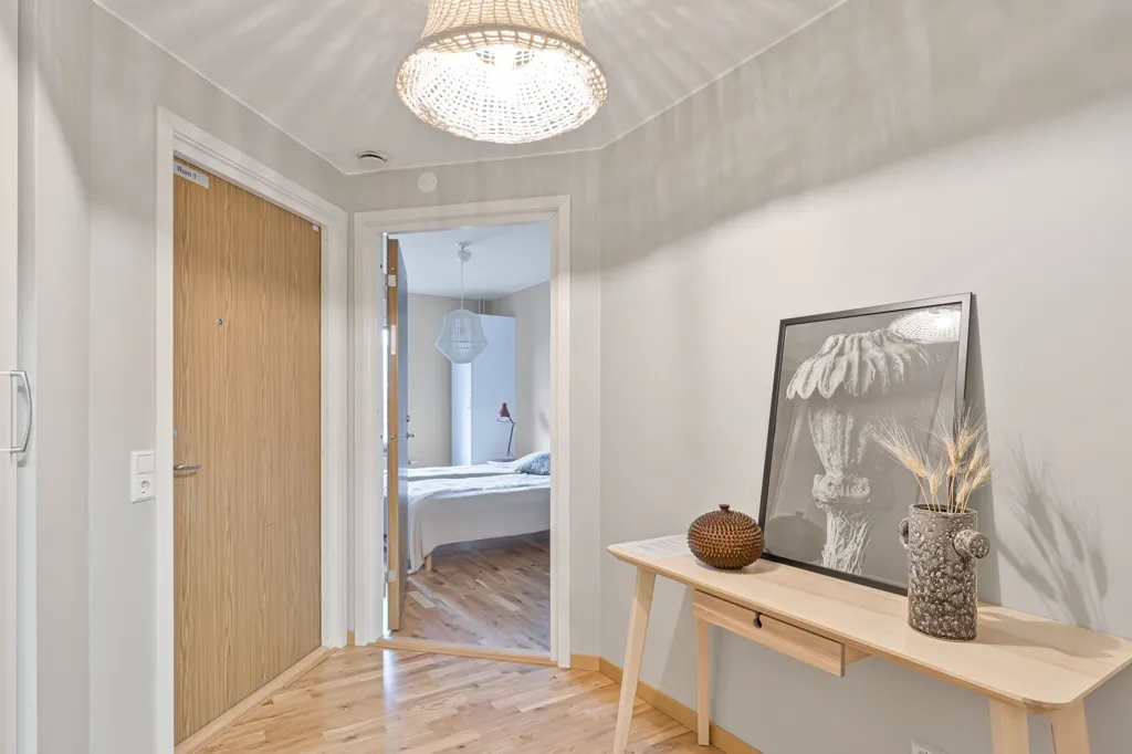 Entrée - Modern Flat with 20 m² Balcony in Uppsala