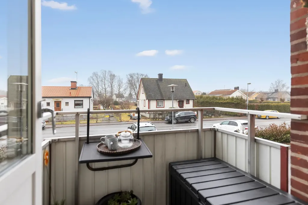Balcon - Apartment with Balcony in Gårdskulla