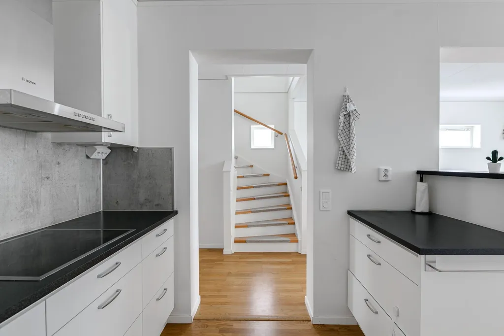Kitchen - Bostadsrättsparhus with Garden in Burlöv
