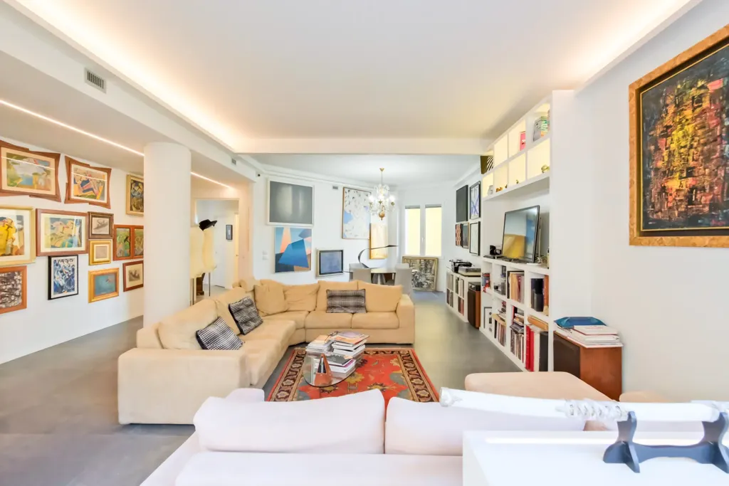 Séjour - Rustic Apartment with Historic View in Florence