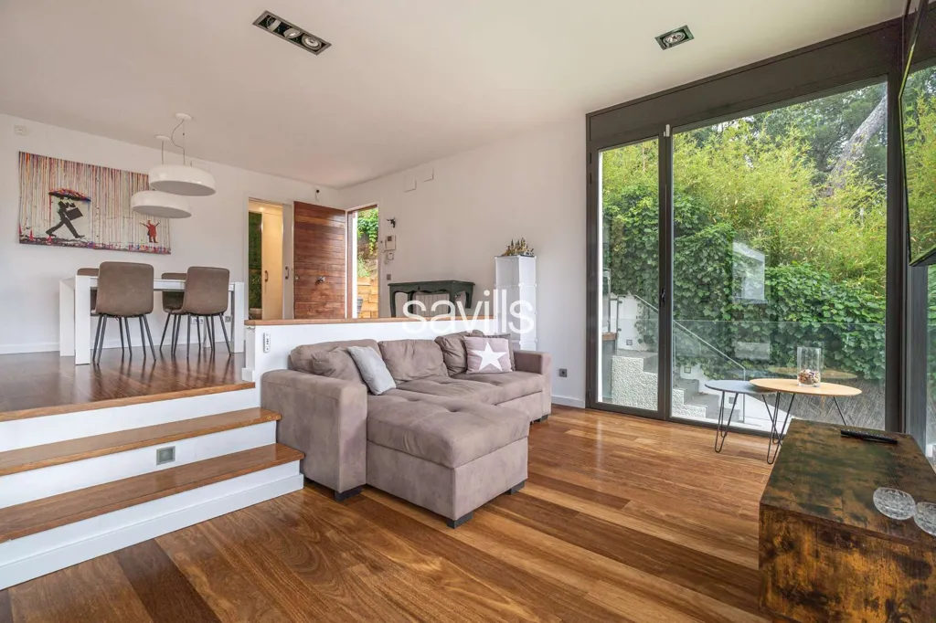 Soggiorno - Detached House with Pool in Vallvidrera