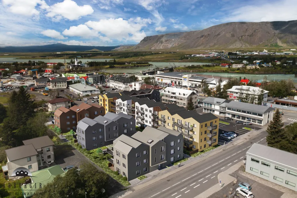 2-toaline korter asukohas Selfoss