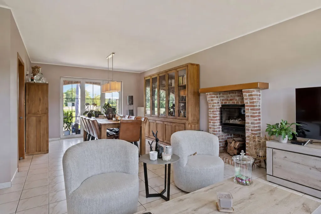 Sala da pranzo - House with Open Views in Merchtem
