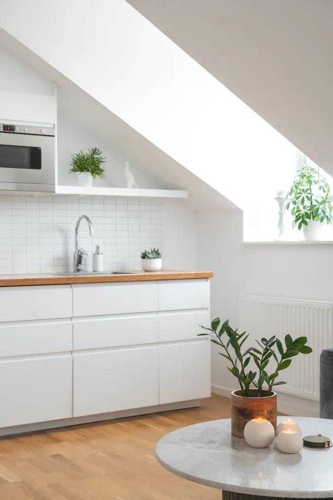 Cuisine - Loft Apartment with Vindskänsla in Örby