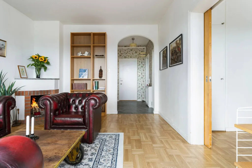Séjour - Apartment with Panoramic View on Våning 7
