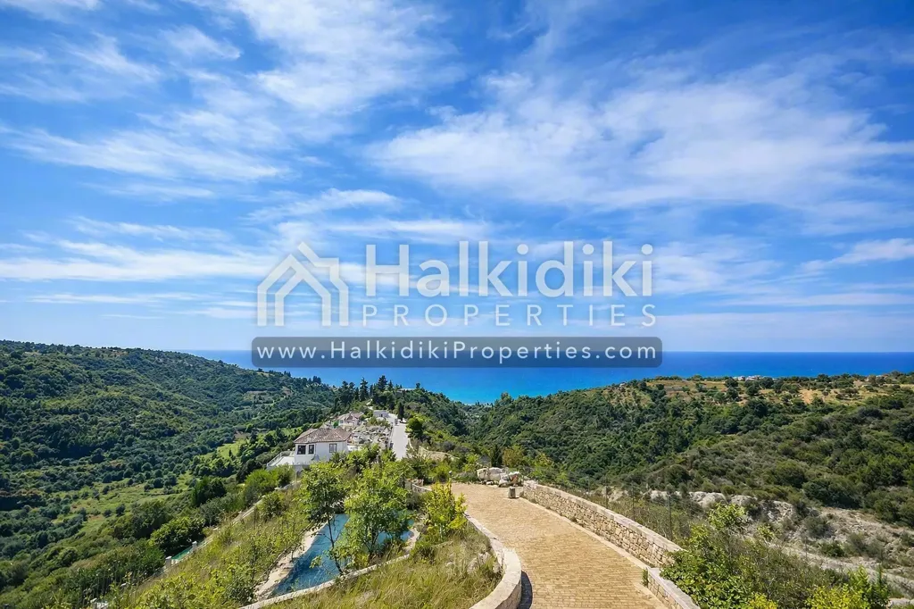 Jardin - Detached House with Sea View in Kassandra