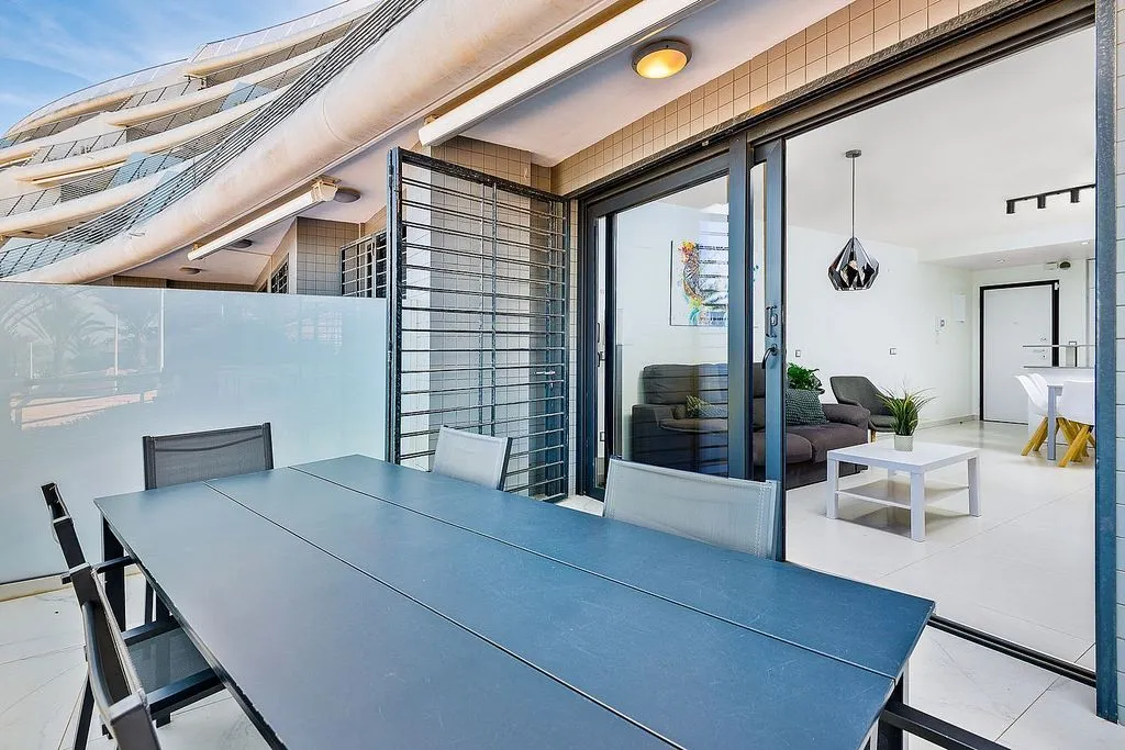 Terrace - Apartment with Pool and Sea View in Infinity View