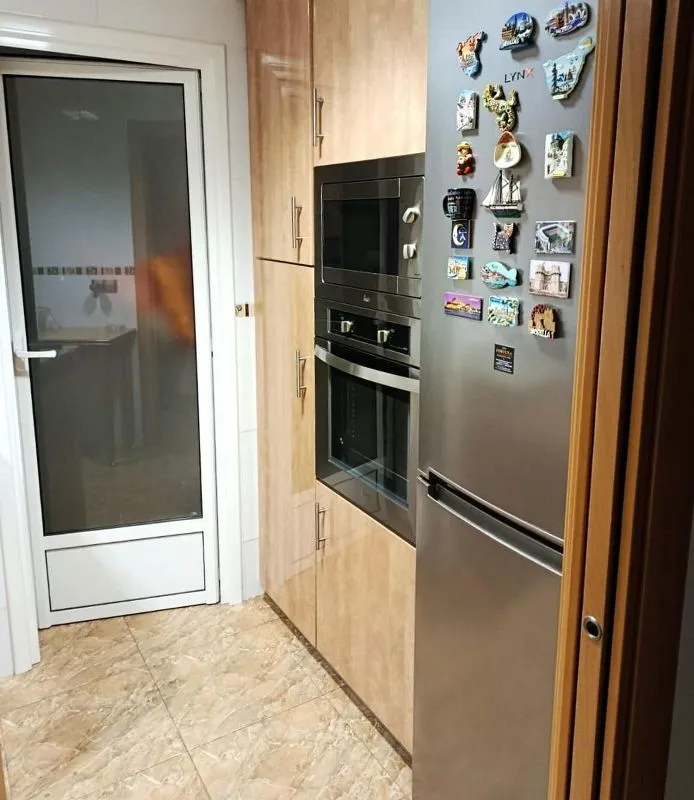Köök - Apartment with Terrace in La Geltrú