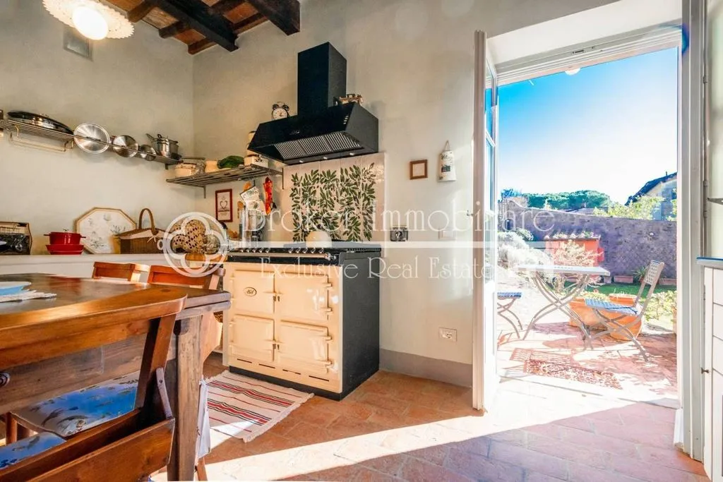 Kitchen - Rustic Villa with Olive Grove in Massarosa