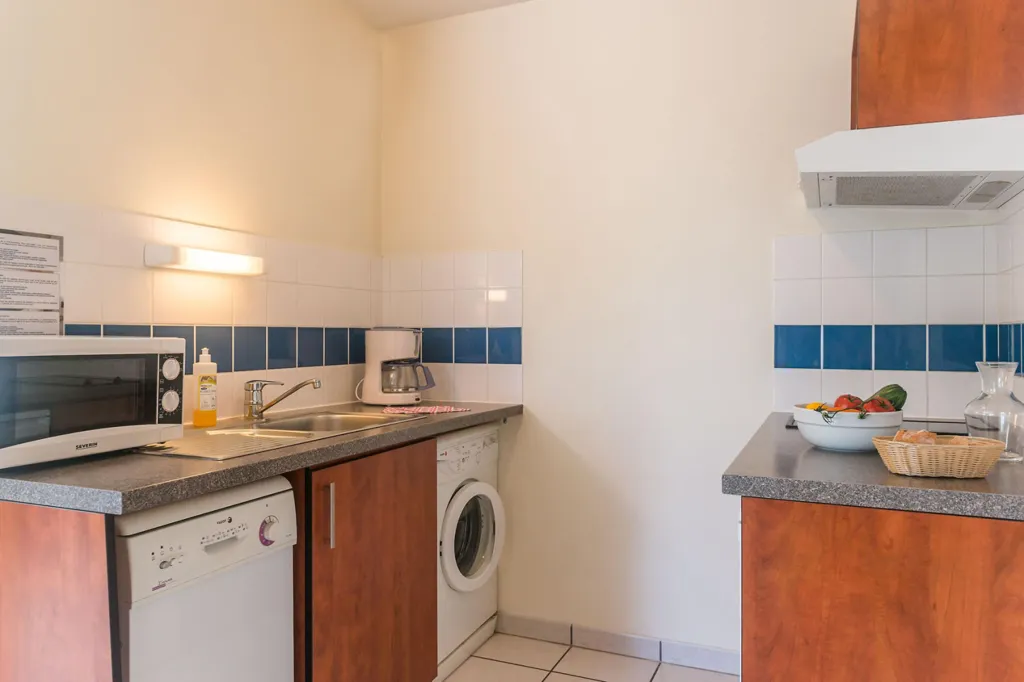 Cuisine - Duplex meublé avec balcon à Nantes