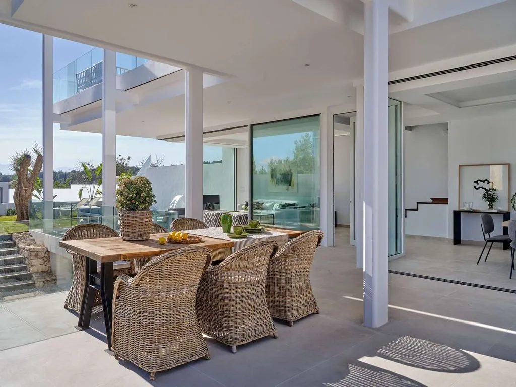 Terrasse - Luxury Villa with Sea View in Marbella