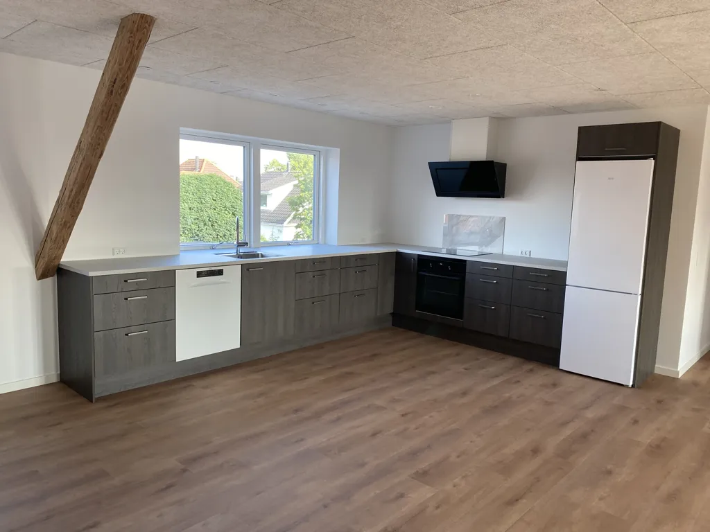 Cucina - Penthouse with Terrace in Vildbjerg