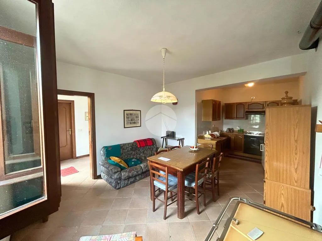 Dining Room - Independent House with Panoramic View in Vigolo