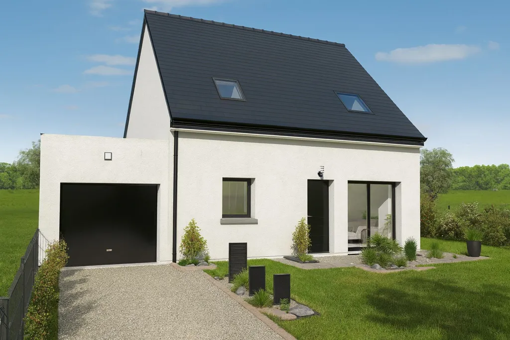 Maison Neuf avec Terrain à Cornillé