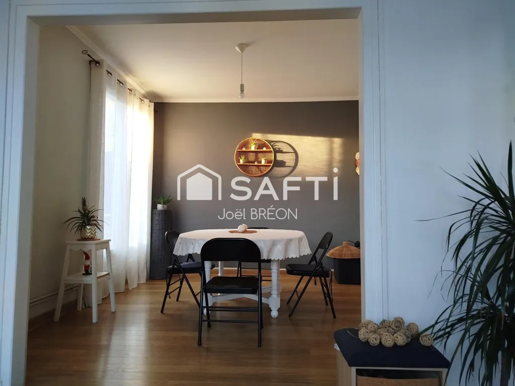 Salle à manger - Maison avec Rentabilité Locative à Rouen Rive Droite