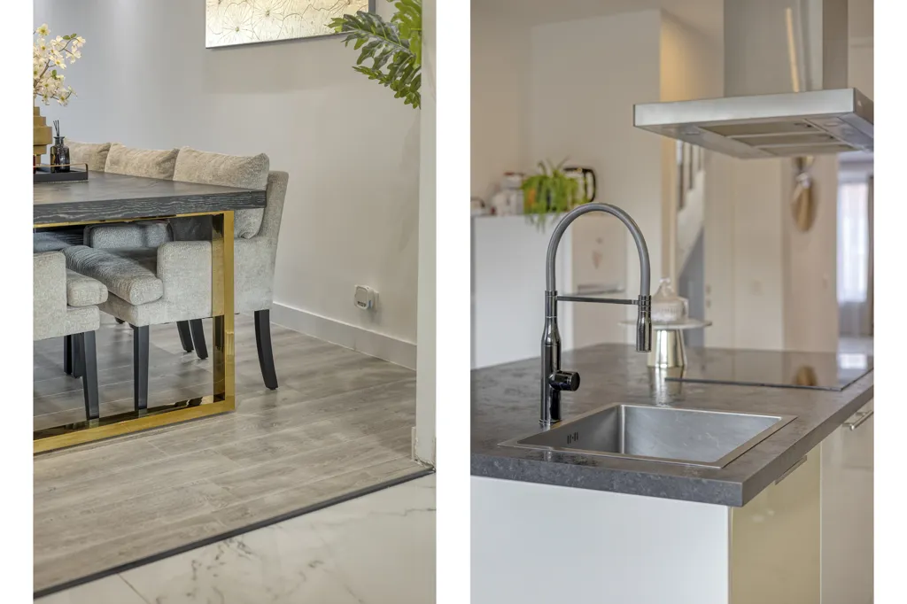 Cuisine - Appartement avec Jardin au Rez-de-Chaussée à Gooreind