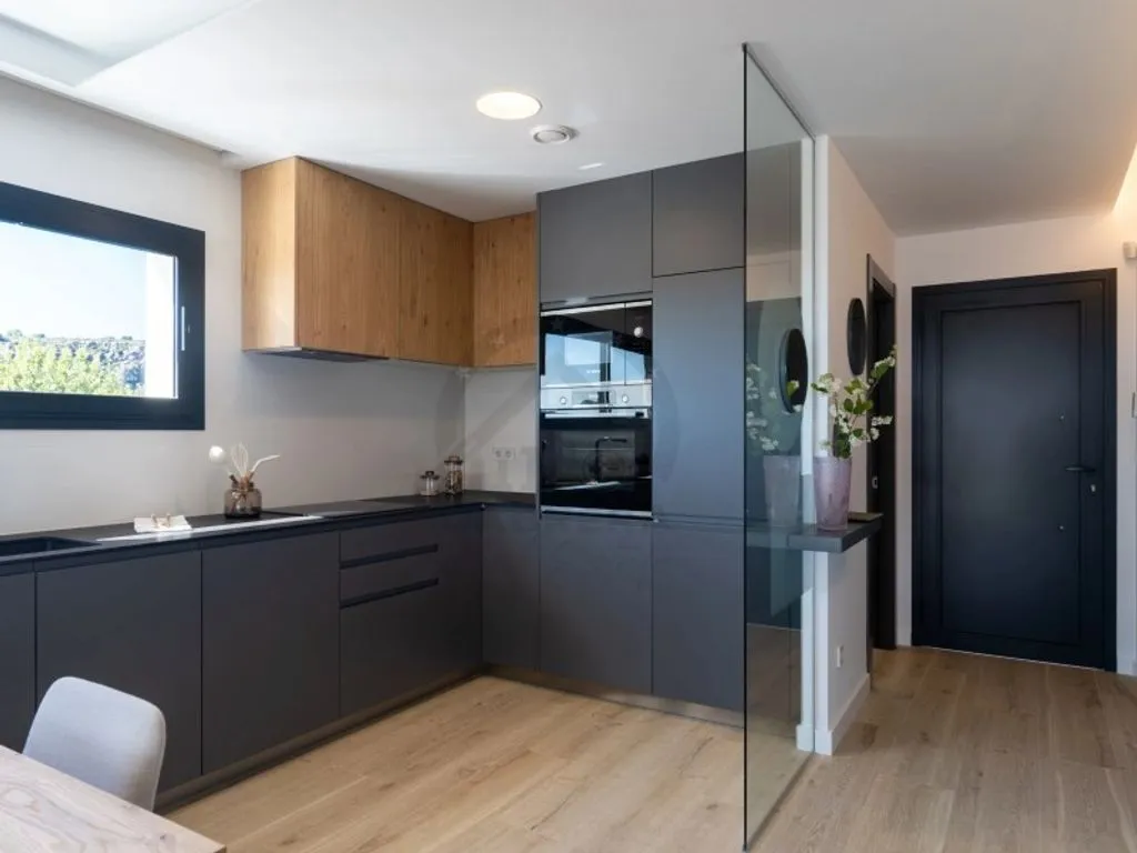 Köök - Contemporary Apartment with Private Garden in Benitachell
