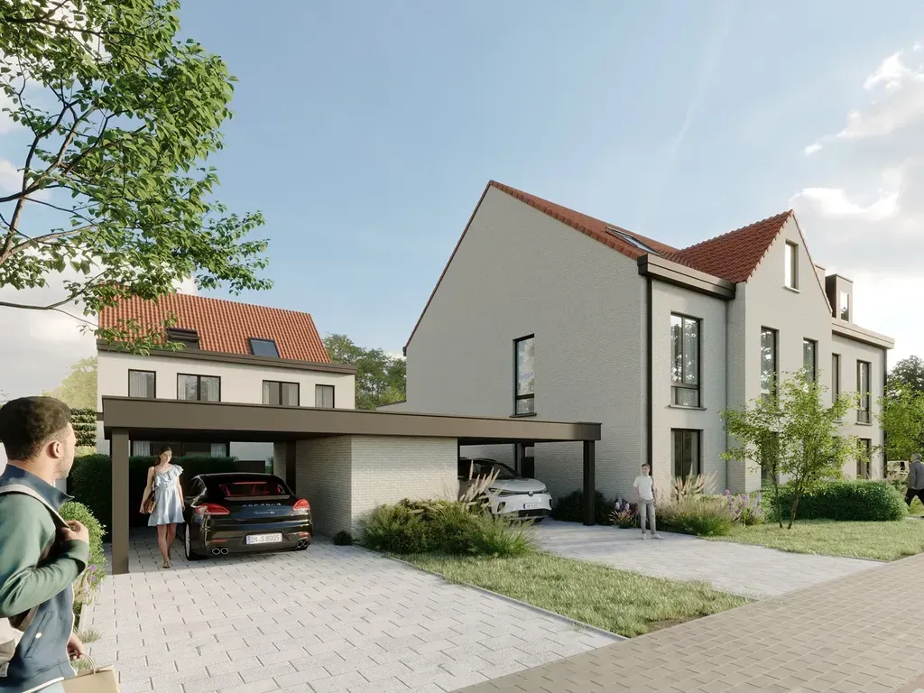Maison semi-détachée économe en énergie à Damme