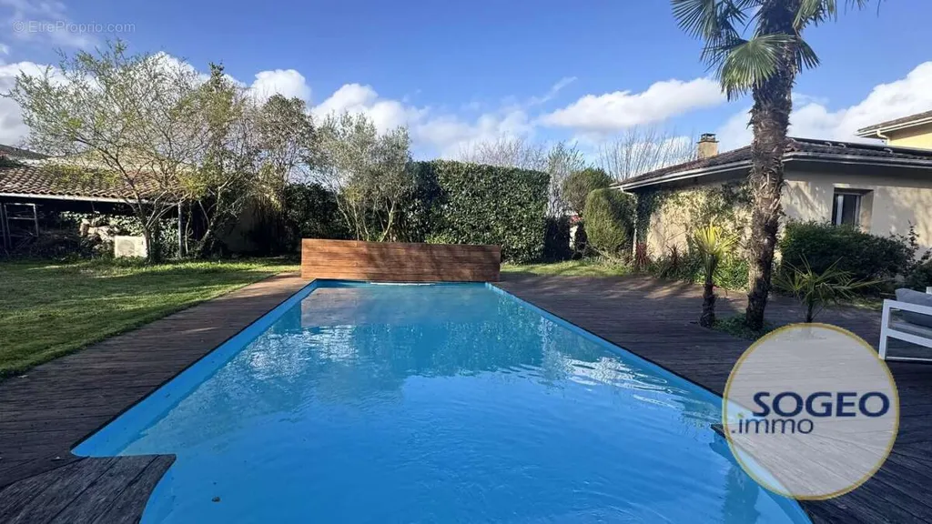 Piscine - Villa d'Architecte avec Cabinet à Talence