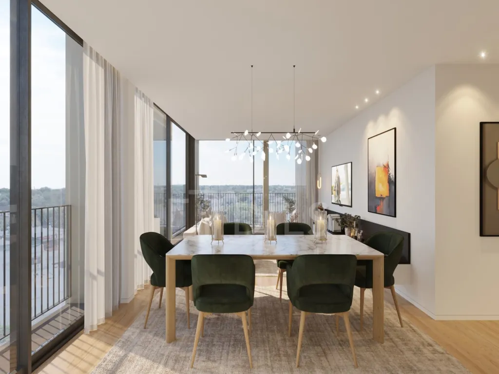 Salle à manger - Contemporary Apartment with Balcony in Almancil