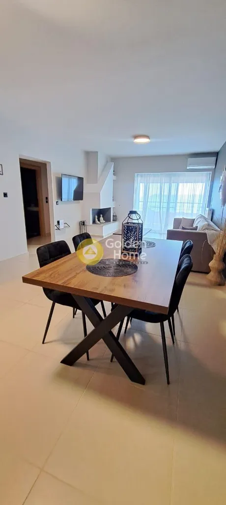 Söögituba - Fully Renovated Apartment with Sea View in Livaniates