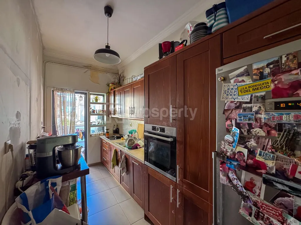Cuisine - First-Floor Apartment with Green View in Agyia, Patra