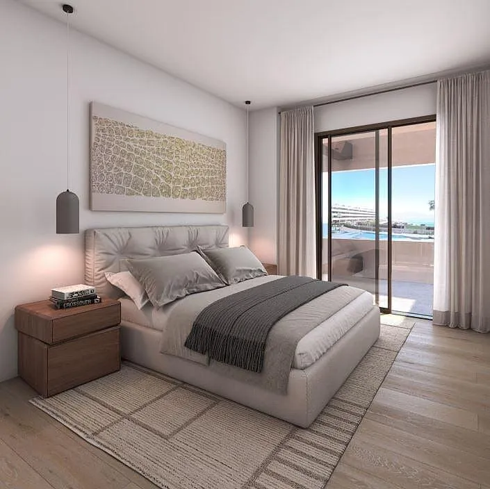 Chambres - Apartment with Sea View in Manilva