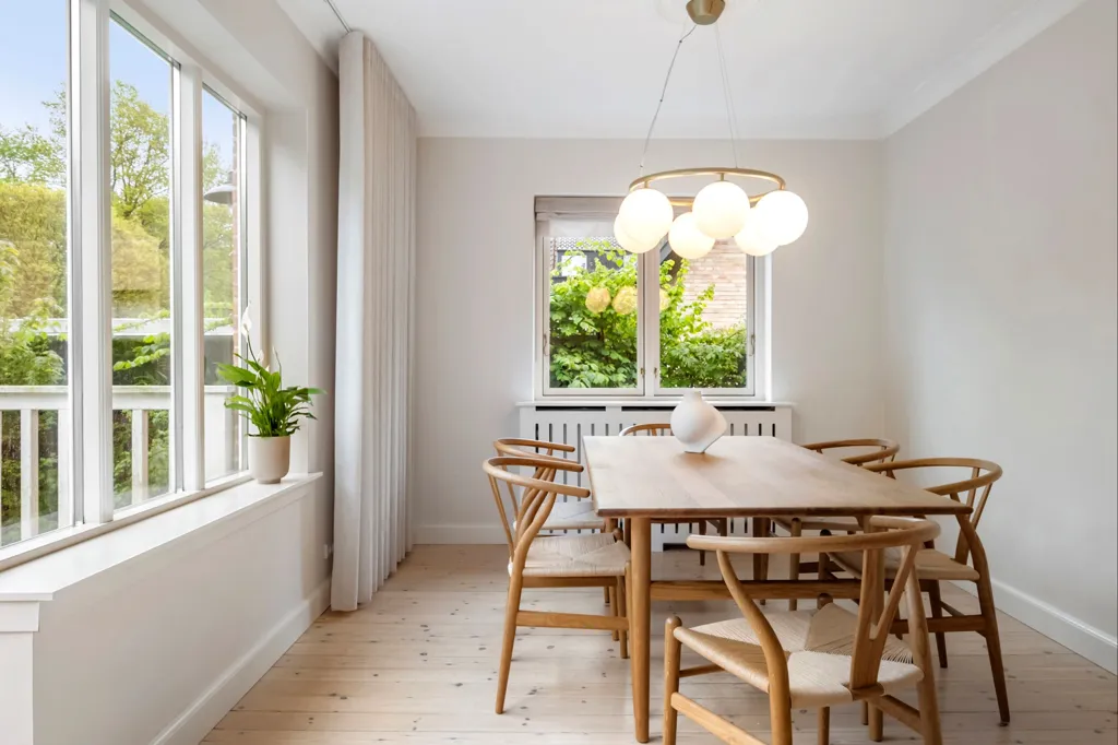 Salle à manger - Modernised Villa with Forest View in Hillerød