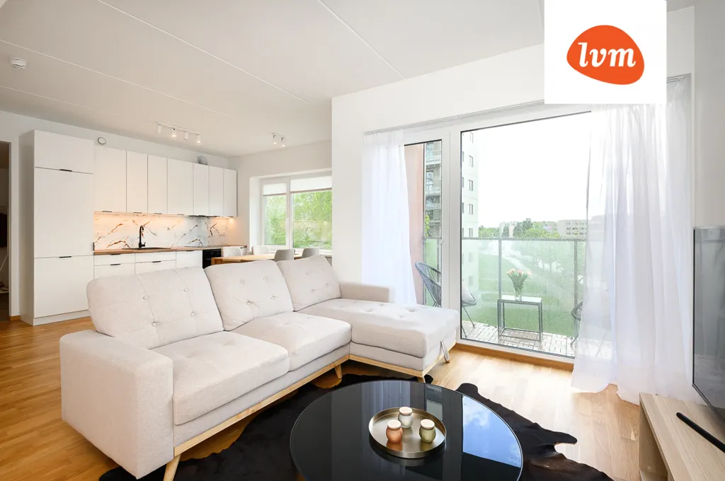 Séjour - Apartment with Balcony in Pärnu City Centre