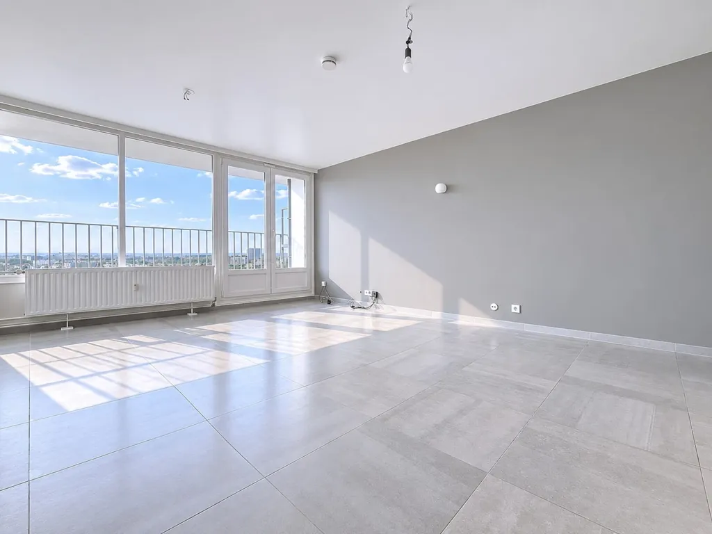 Wohnzimmer - Studio Apartment with Panoramic Terrace in Anderlecht
