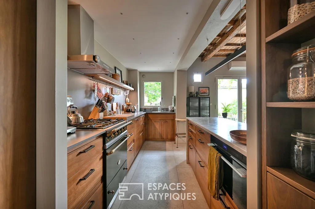 Cuisine - Maison de Caractère avec Terrasses au Centre d'Uzès