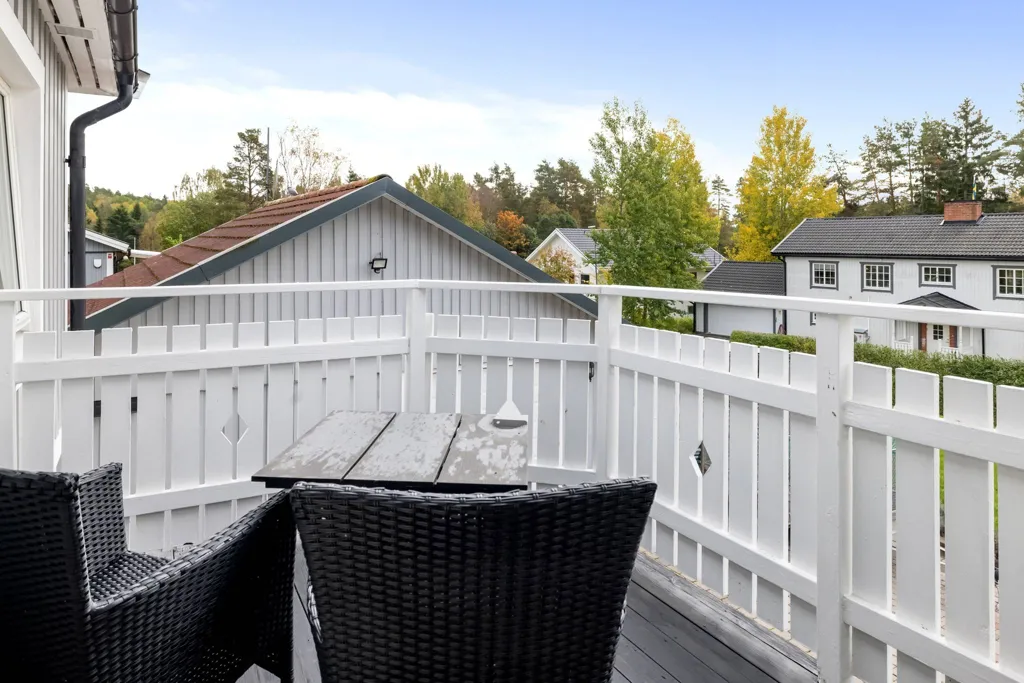 Balcon - Villa with Pool in Tullinge