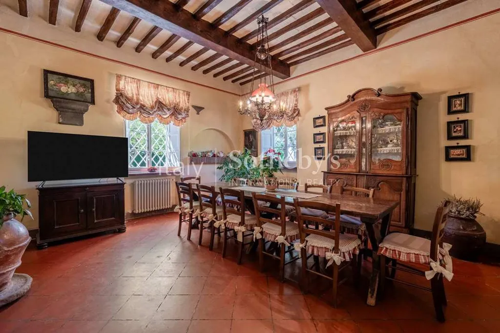 Salle à manger - 19th Century Villa with Pool near Lucca