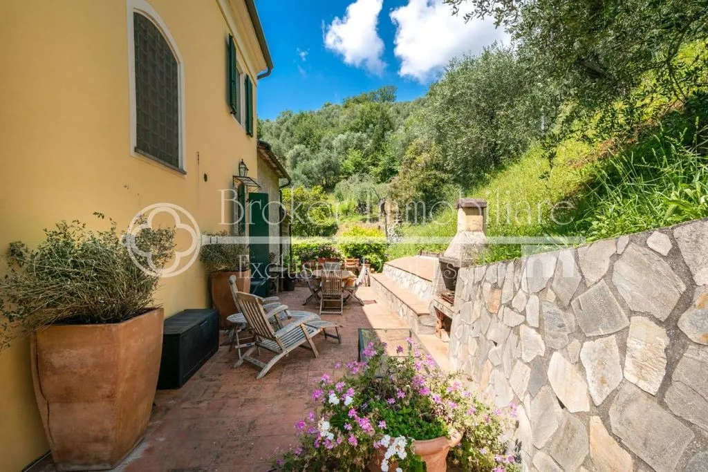 Terrasse - Rustic Tuscan Casale with Pool in Massarosa