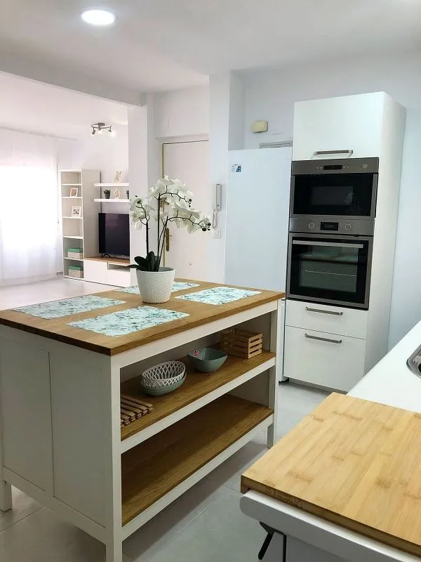 Cuisine - Modern Apartment with Terrace in Playa Tamarit
