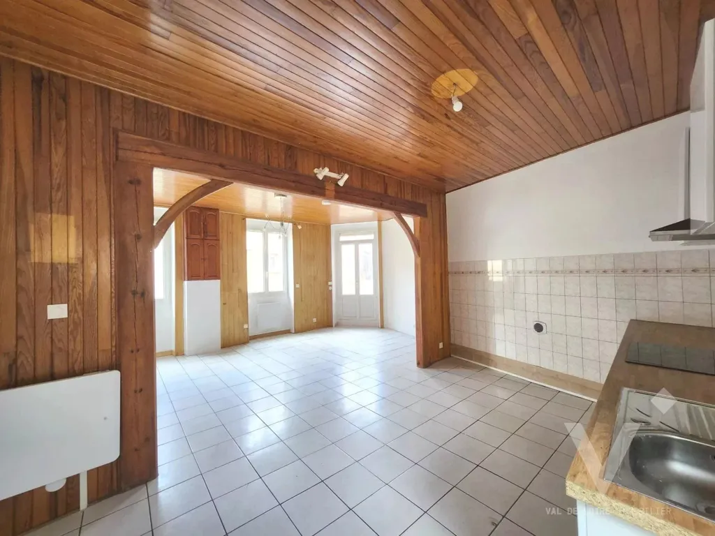 Cuisine - Appartement T3 au Bourg d'Unieux