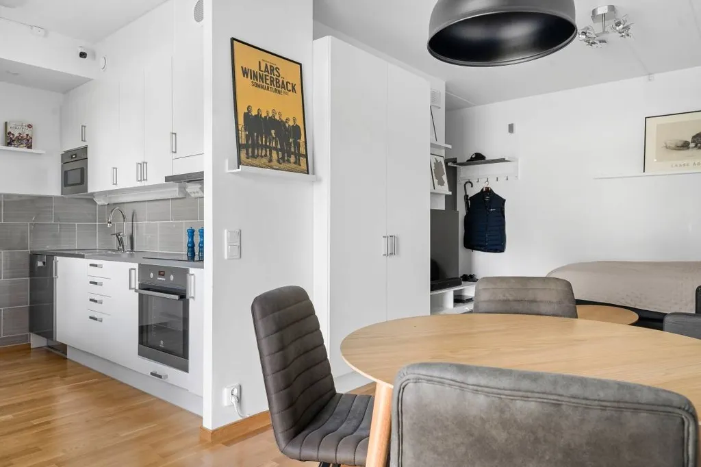 Salle à manger - Modern Apartment with Golf View in Åkersberg
