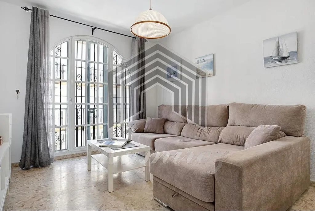 Séjour - Apartment with Balcony and Terrace in Barbate