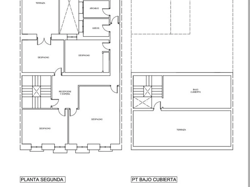 Plaan - Commercial Building with Terrace in Linares