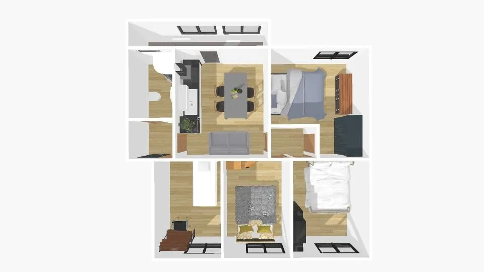 Plaan - Rental Flat with Terrace in Santiago District