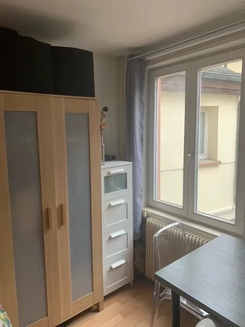 Bedrooms - Studio with Courtyard in Strasbourg's Krutenau
