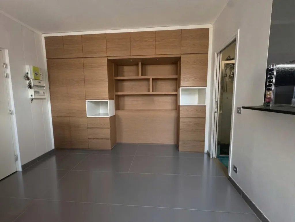 Cuisine - Studio en RDC avec Double Utilisation à Paris