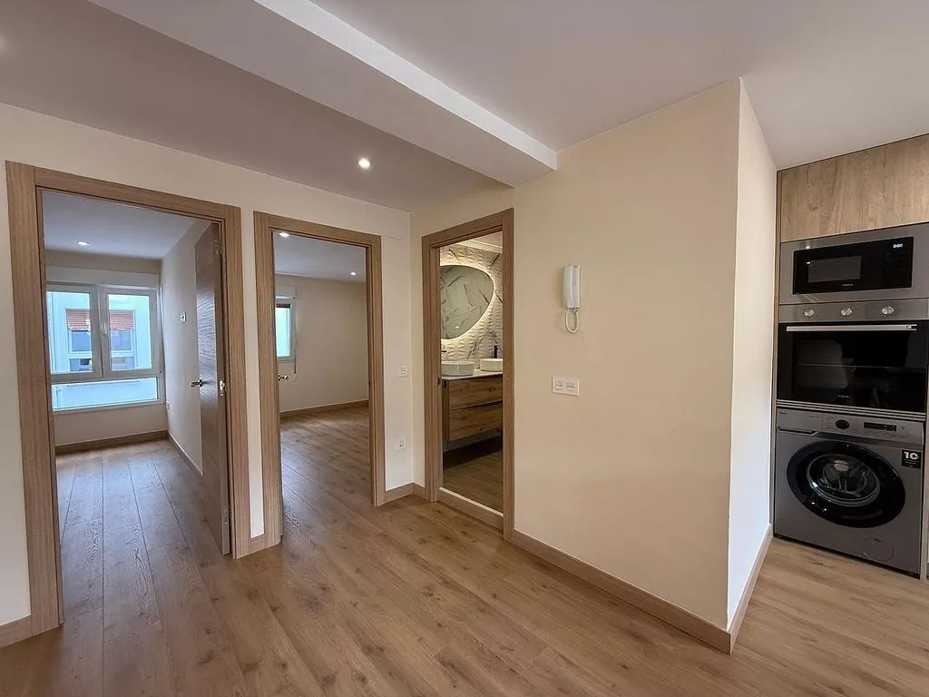 Köök - Apartment with South Orientation in Gijón