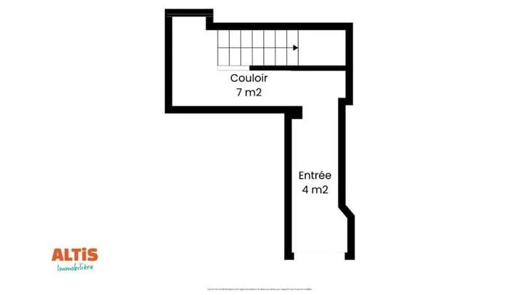 Plaan - Triplex Flat with Equipped Kitchen in Brussels