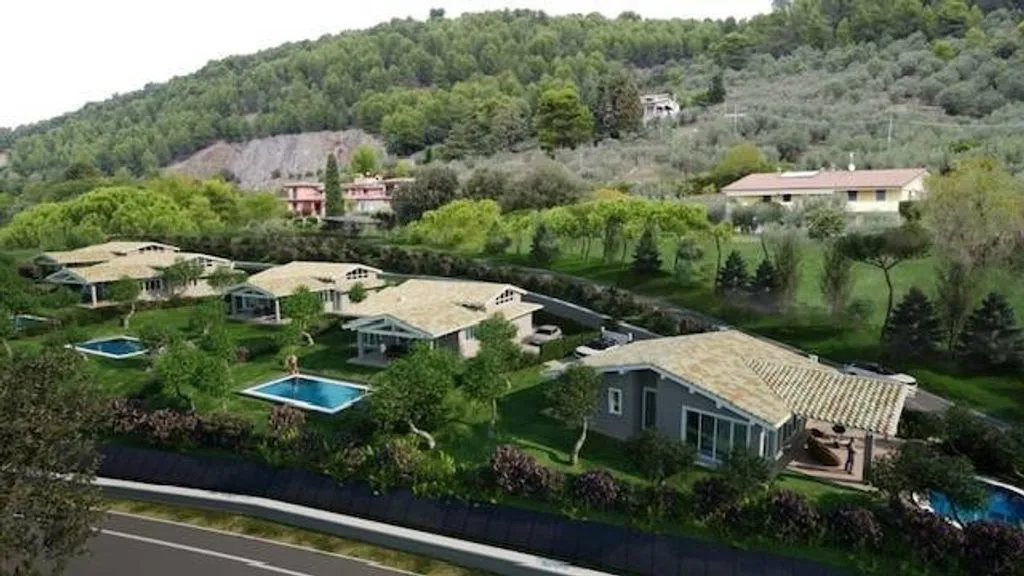 Vue aérienne - Luxury Villa with Private Garden in Perugia