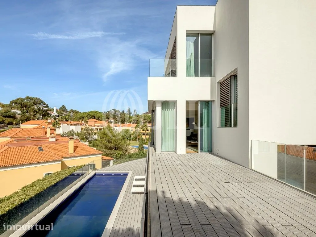 Piscine - Contemporary Villa with Pool in Estoril, Cascais