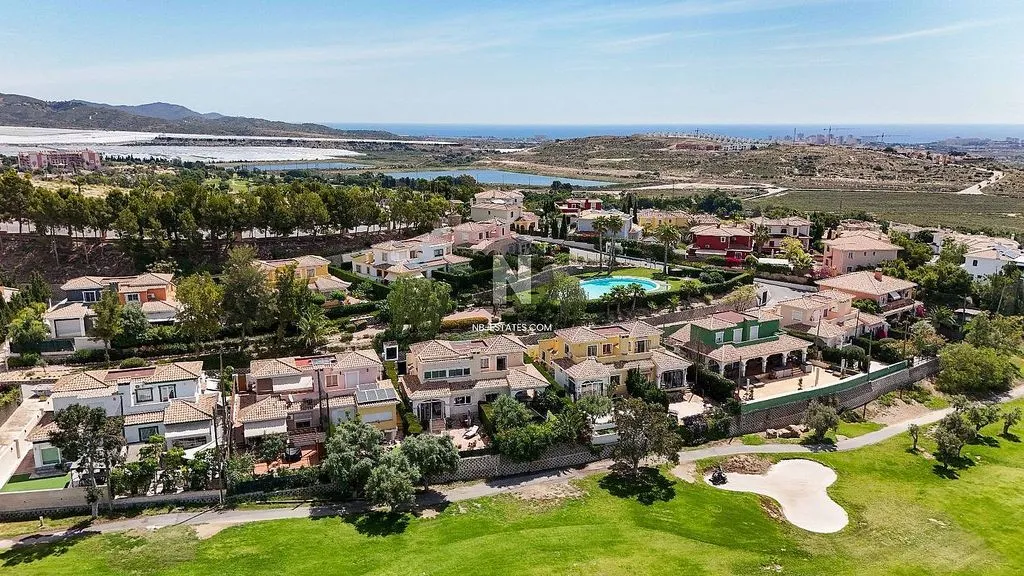 Garden - Semi-Detached House with Pool near Bonalba Golf