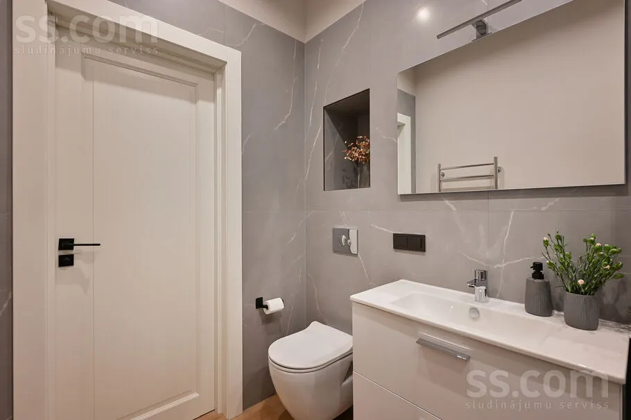 Salles de bain - Appartement 2 pièces à Rīga