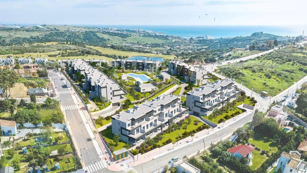 Õhuvaade - Luxury Flat with Sea View in Estepona
